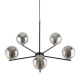 Світильник підвісний TK Lighting LARA E27 чорний 5728
