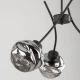 Світильник підвісний TK Lighting ZULIA E27 чорний 5748