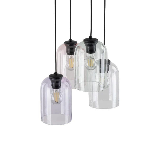 Світильник підвісний TK Lighting MOLLY E27 чорний 10301 - Фото 4