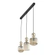 Світильник підвісний TK Lighting SOPHIA E14 чорний 11042