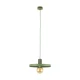 Світильник підвісний TK Lighting SILA E27 зелений 10761