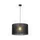 Світильник підвісний TK Lighting GLORII E27 чорний 10086