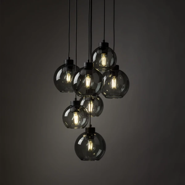 Світильник підвісний TK Lighting CUBUS E27 чорний 10207 - Фото 3