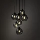 Світильник підвісний TK Lighting CUBUS E27 чорний 10207