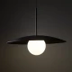Світильник підвісний TK Lighting SLATE E27 чорний 10637