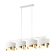 Світильник підвісний TK Lighting GRANT E27 білий 4822