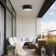 Стельовий світильник TK Lighting LIVO E27 білий 10984