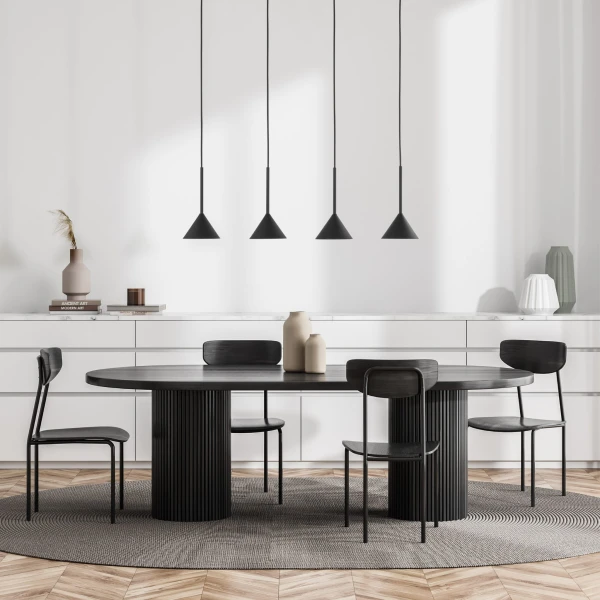 Світильник підвісний TK Lighting CONO GU10 чорний 10305 - Фото 3