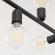 Світильник підвісний TK Lighting PORTO E27 чорний 5722