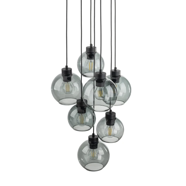 Світильник підвісний TK Lighting CUBUS E27 чорний 10207 - Фото 6
