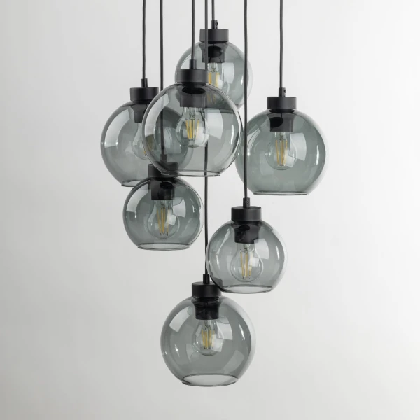 Світильник підвісний TK Lighting CUBUS E27 чорний 10207 - Фото 4