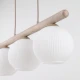 Світильник підвісний TK Lighting VIRLO E14 коричневий 11079