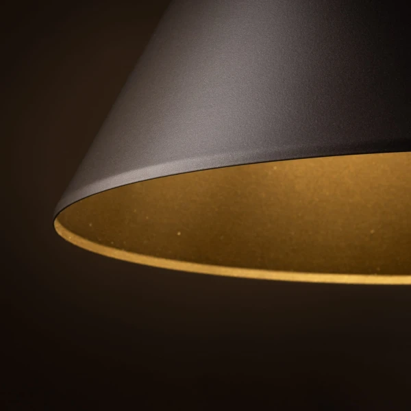Світильник підвісний TK Lighting CONO E27 коричневий 10038 - Фото 6