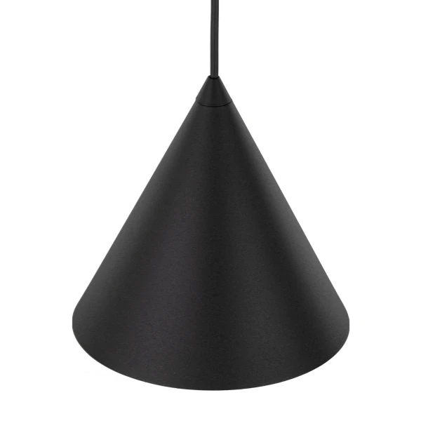 Світильник підвісний TK Lighting CONO E27 чорний 10058 - Фото 6