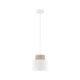 Світильник підвісний TK Lighting DUO E27 білий 10078