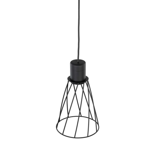 Світильник підвісний TK Lighting MODESTO E27 чорний 10159 - Фото 4