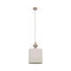 Світильник підвісний TK Lighting AMURA E27 бежевий 11437