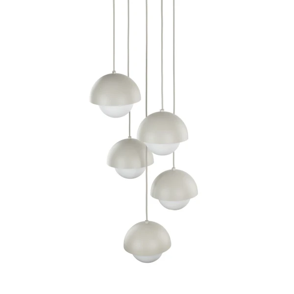 Світильник підвісний TK Lighting BONO G9 бежевий 10214 - Фото 5