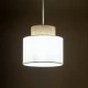 Світильник підвісний TK Lighting DUO E27 білий 10078