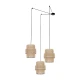 Світильник підвісний TK Lighting CALISTO E27 чорний 5403