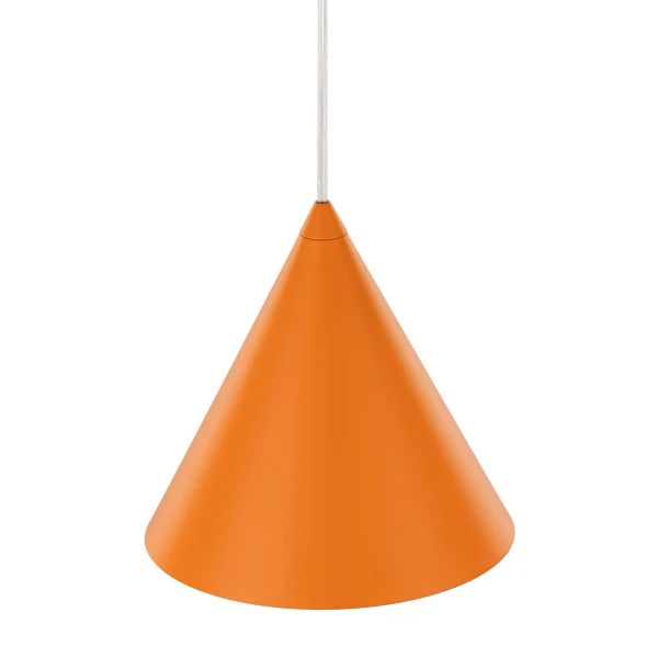 Світильник підвісний TK Lighting CONO E27 помаранчевий 10075 - Фото 6