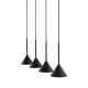 Світильник підвісний TK Lighting CONO GU10 чорний 10305