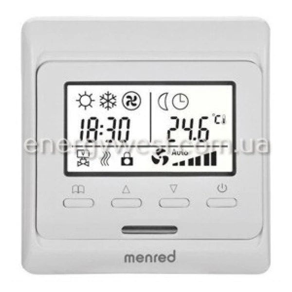 Терморегулятор електронний (програмований) IN-THERM Е 51 (білий)  - Фото 1