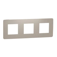 Schneider Unica New NU280626. Рамка 3-постова