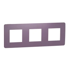 Schneider Unica New NU280614. Рамка 3-постова