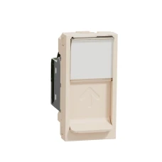 Schneider Unica New NU341244. Розетка комп'ютерна RJ45