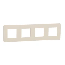 Schneider Unica New NU280844. Рамка 4-постова