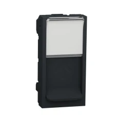 Schneider Unica New NU941054. RJ45 накладка