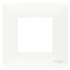 Schneider Unica New NU200218. Рамка 1-постова білий