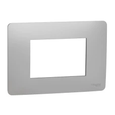 Schneider Unica New NU210330. Рамка 3-модульна