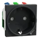 Розетка та USB тип С 10,5 Вт, 2 модулі, антрацит NU301754 Unica New Schneider Electric