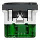 Розетка та USB тип С 10,5 Вт, 2 модулі, антрацит NU301754 Unica New Schneider Electric