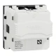 Розетка з з/к зі шторками 16А гвинтовий зажим антрацит NU303754 Unica New Schneider Electric