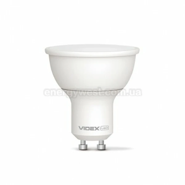 Світлодіодна лампа MR16e 6W GU10 4100K 220V Videx - Фото 1