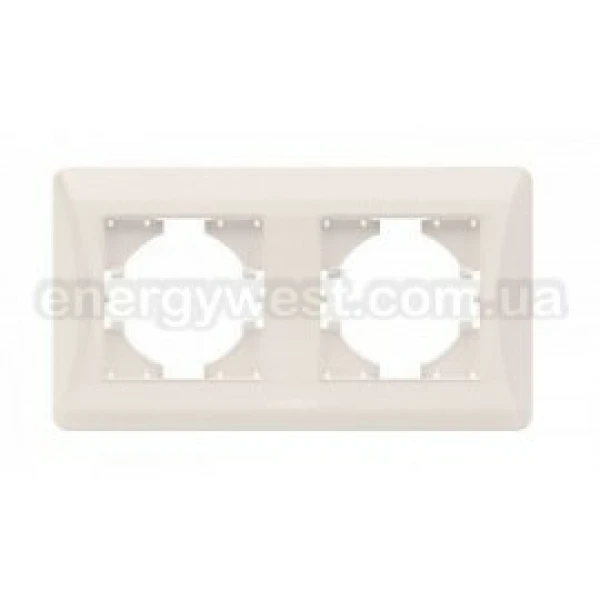 Рамка 2-місна горизонтальна VF-BNFR2H Binera Videx - Фото 4