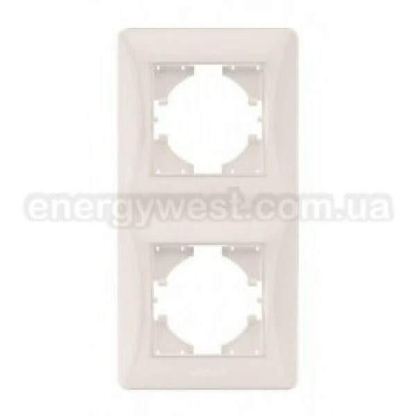 Рамка 2-місна вертикальна VF-BNFR2V Binera Videx - Фото 4