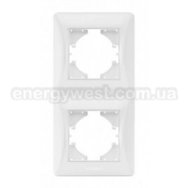 Рамка 2-місна вертикальна VF-BNFR2V Binera Videx - Фото 5