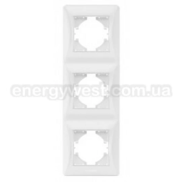 Рамка 3-місна вертикальна VF-BNFR3V Binera Videx - Фото 5