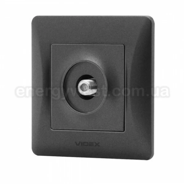 Розетка SAT одинарна супутникова VF-BNSK1SATE Binera Videx - Фото 4
