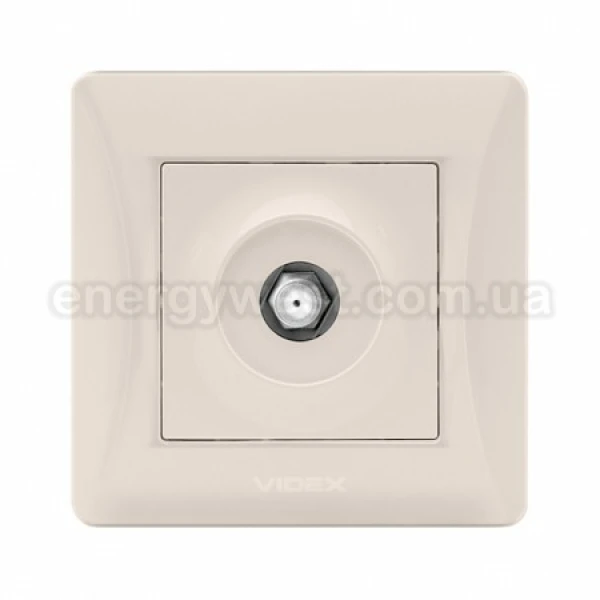 Розетка SAT одинарна супутникова VF-BNSK1SATE Binera Videx - Фото 10