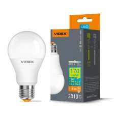 Videx 28601. LED лампа A60h 11.8W E27 4100K