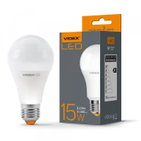 Videx 23884. LED лампа A65e 15W E27 4100K