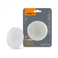 Videx 28705. LED лампа GX53 10W 4100K 220V