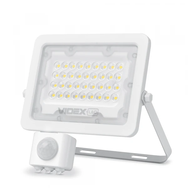 LED прожектор F2e 30W 5000K з датчиком руху та освітленості 26265 Videx - Фото 2