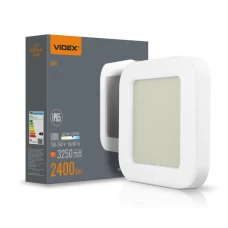 Videx 25804. LED світильник ART IP65 квадратний 30W 5000K