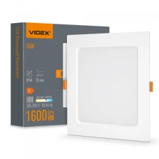 Videx Back 16 Вт 5000K VL-DLBS-165. Врізний світлодіодний світильник